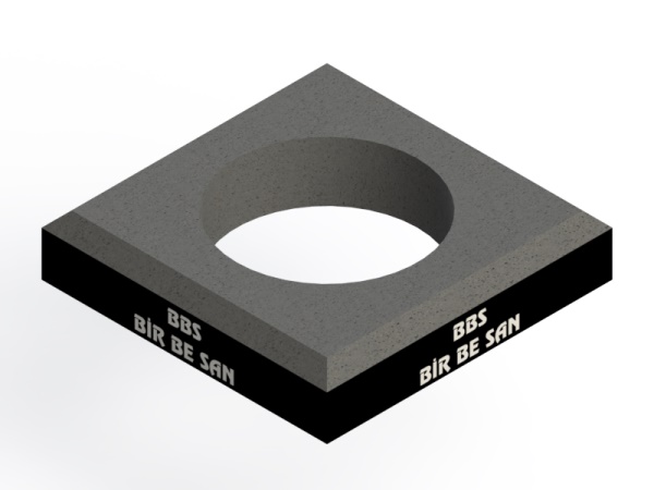 800x800 x 200 mm PARSEL BACA REDİKSİYONU