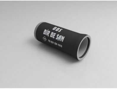 Ø600 mm ENTEGRE CONTALI MUFLU BETONARME BORU