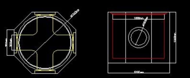 Ø1000 / Ø300 mm MUAYENE BACA TABANI